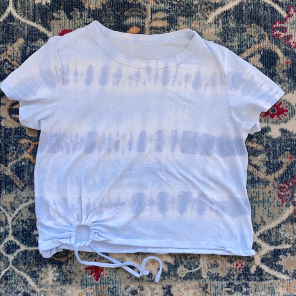 aerie tie dye top tee shirt